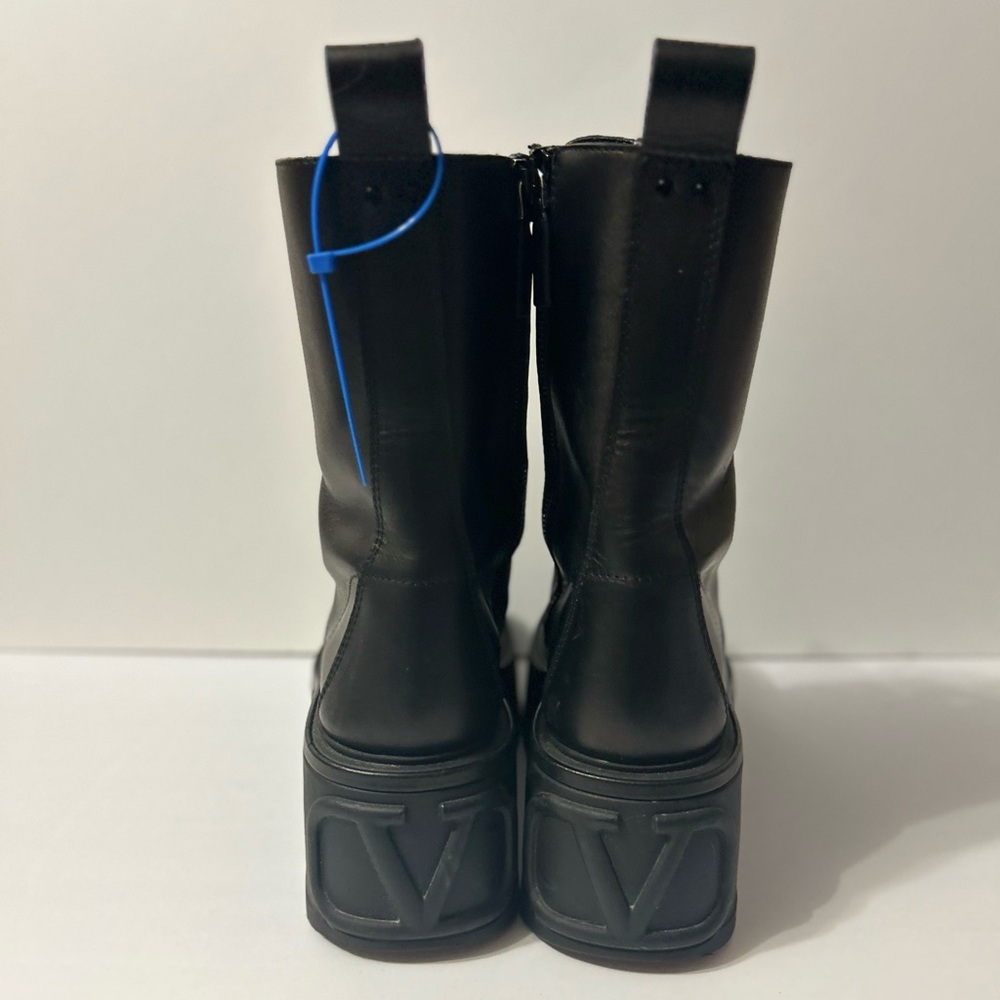 ⭐️Valentino VLOGO Platform Lace-up Combat Boots⭐️ As Is - Picture 6 of 13